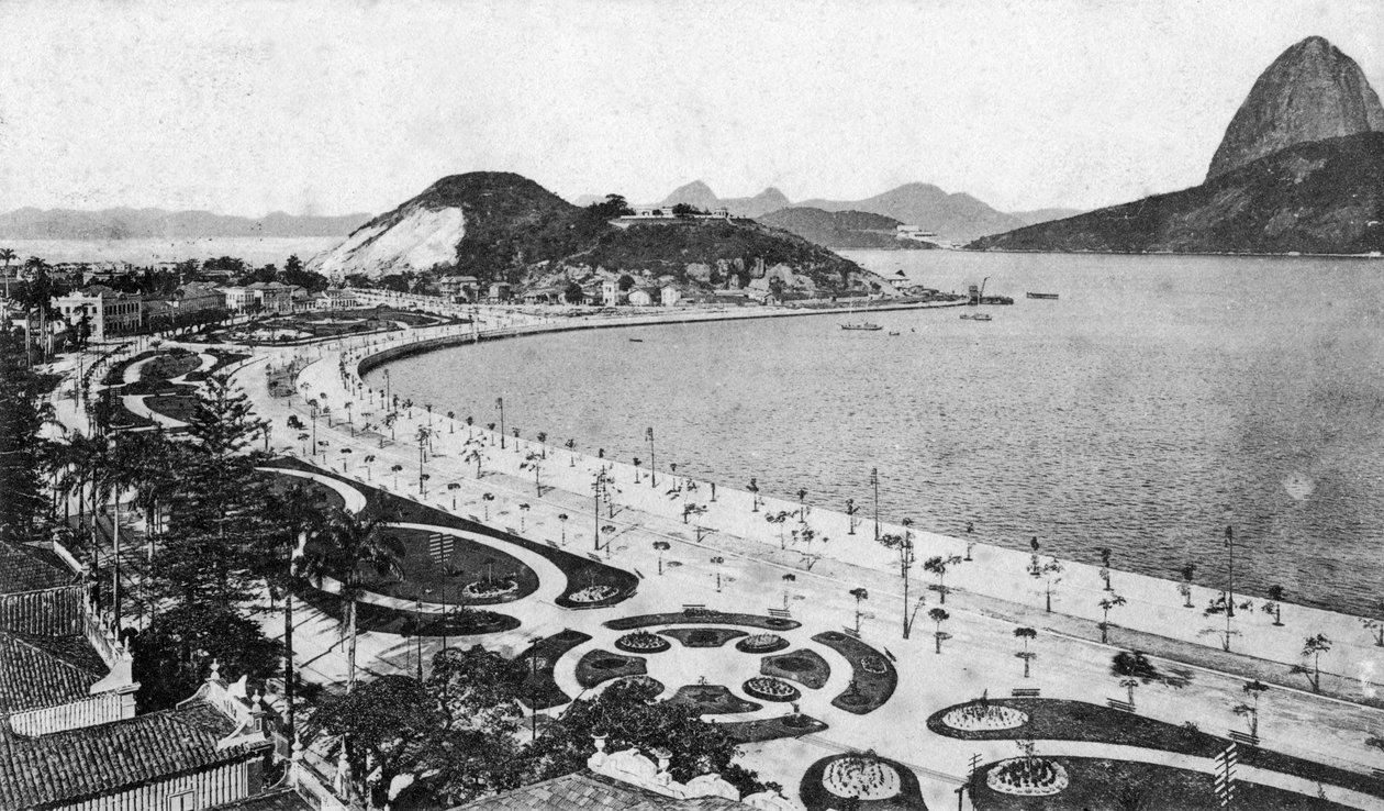 Avenida Beira-Mar, Botafogo, Rio de Janeiro, tidigt 1900-tal av Unbekannt