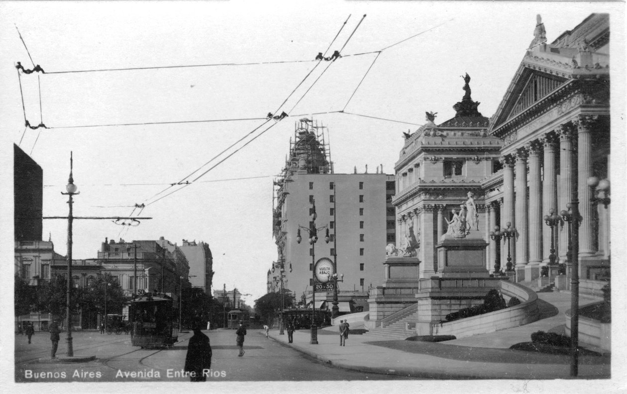 Entre Rios Avenue, Buenos Aires, Argentina, c1900-talet av Unbekannt