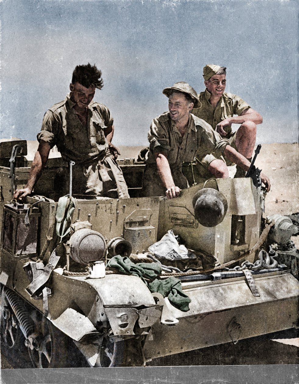 Baksidan av The Eightth Army, 1944 av Unbekannt