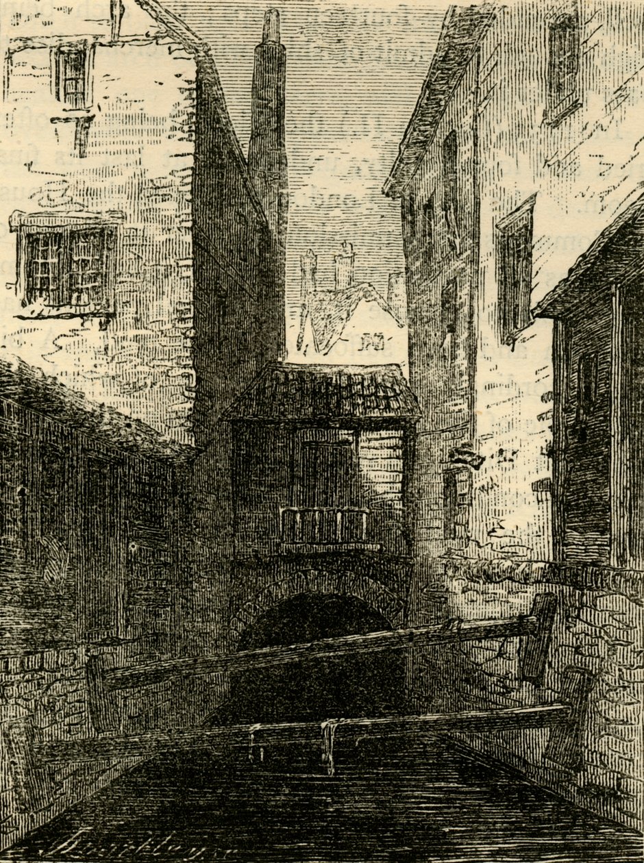 Röda lejonets baksida, från flottan, c1872. av Unbekannt