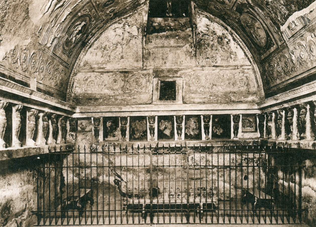 Bagni dei foro, Pompeji, Italien, c1900-talet av Unbekannt