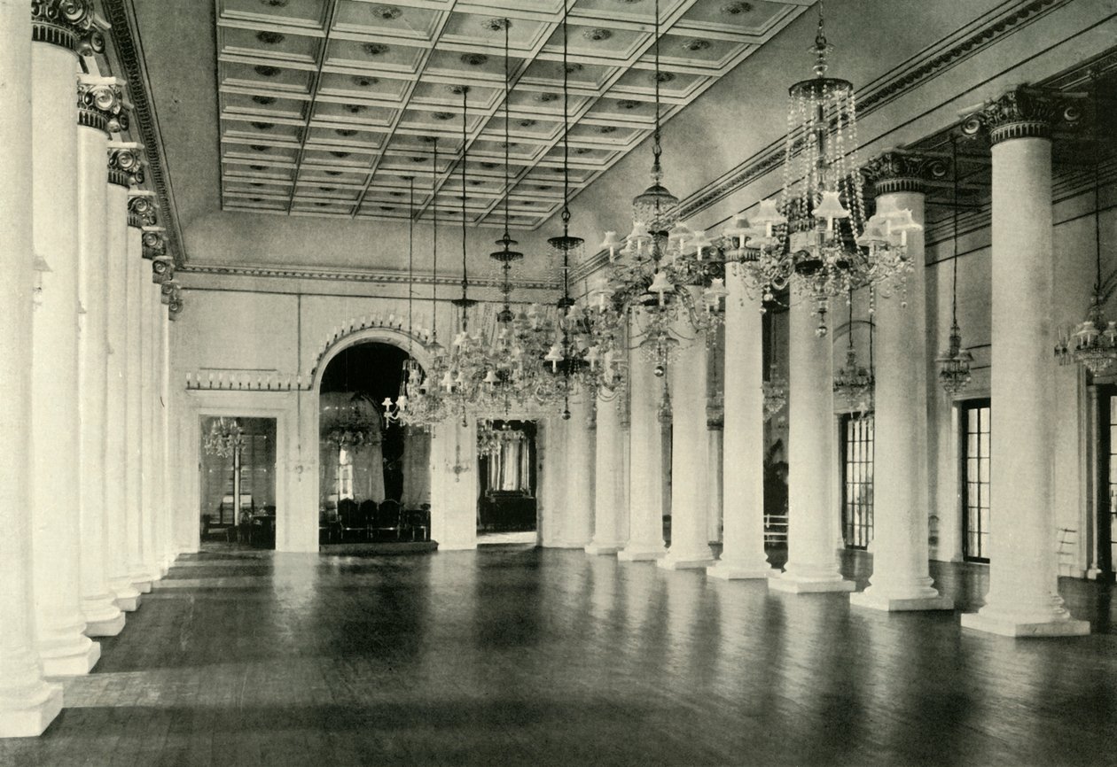 Balsal, regeringshuset, 1925. av Unbekannt