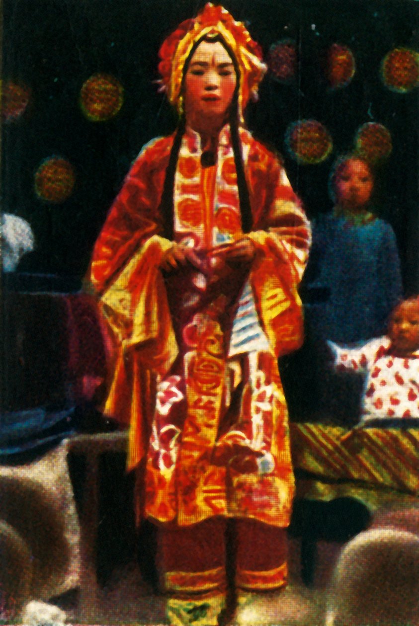 Balladsångare, Kina, c1928. av Unbekannt