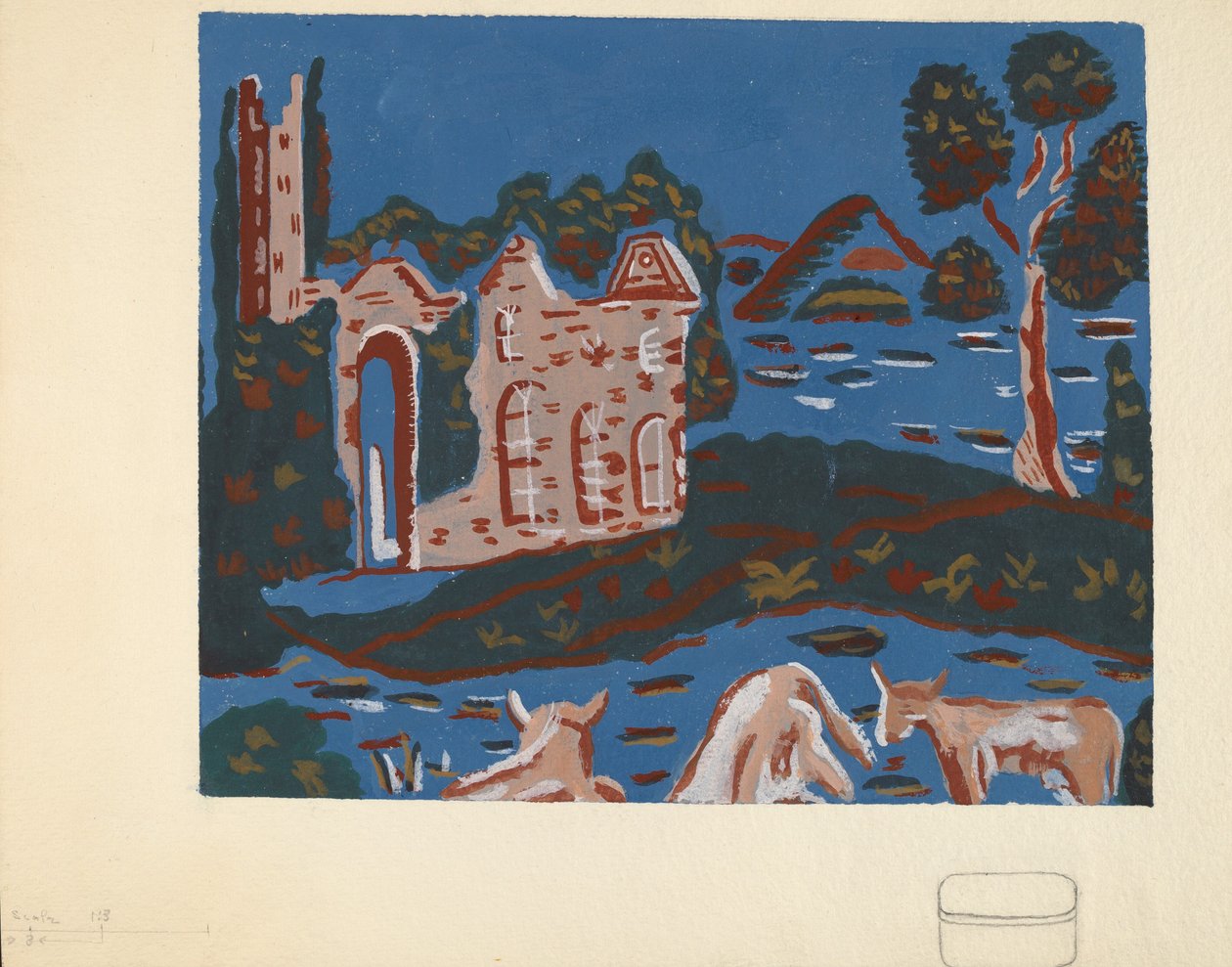 Bandbox Design, c. 1939. av Unbekannt