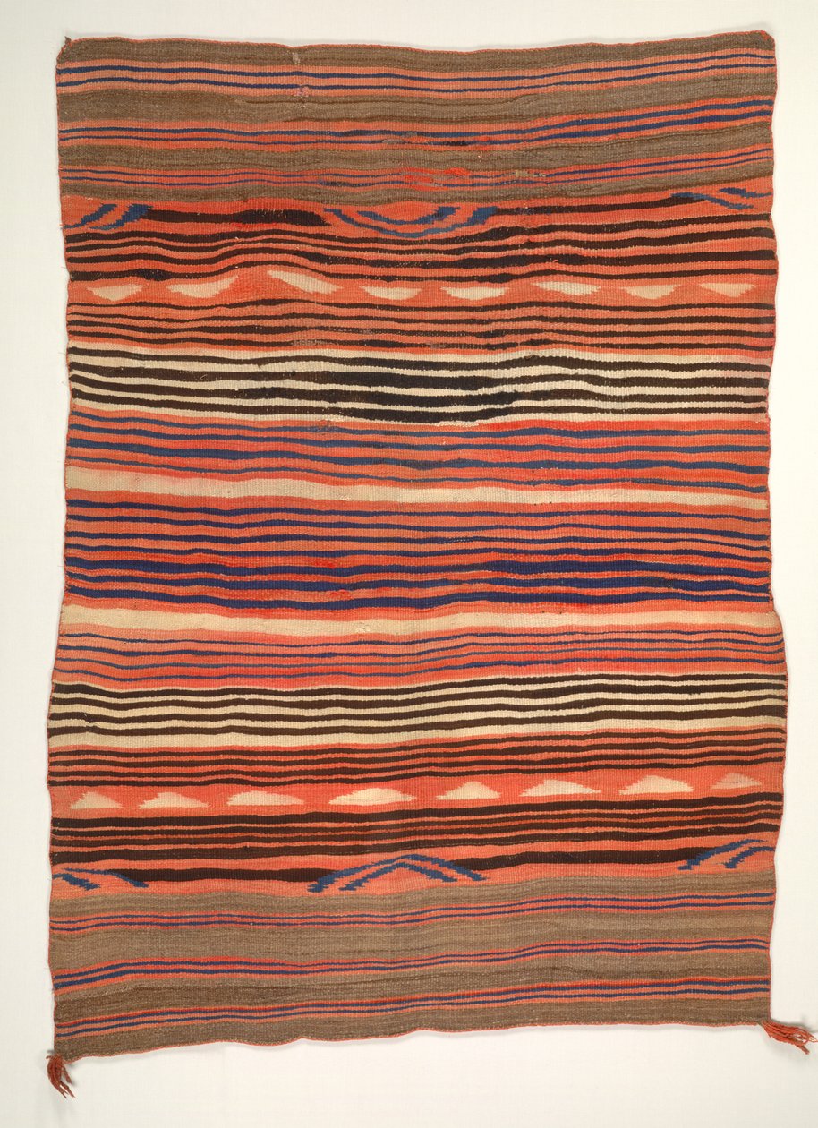 Bandad bärfilt diyugi, ca. 1880-1890. av Unbekannt