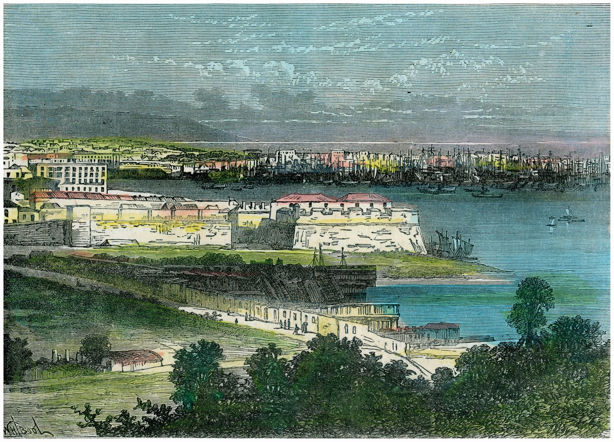 Barcelona, Katalonien, Spanien, c1880 av Unbekannt