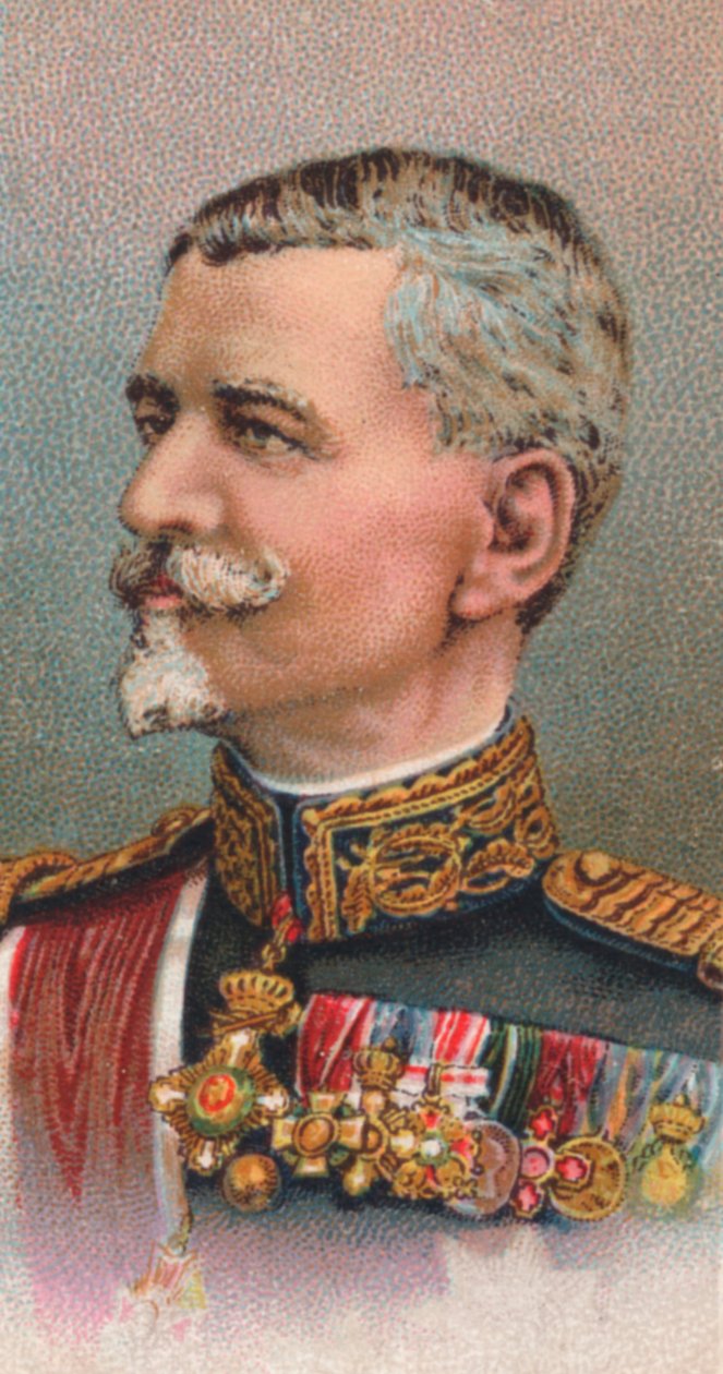 Basil Zottu 1853-1916, rumänsk politiker och general, 1917 av Unbekannt