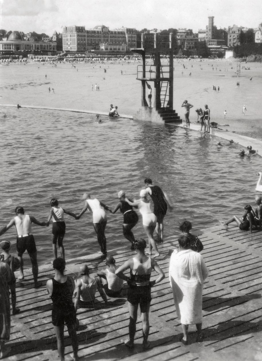 Badpool, Dinard, Bretagne, Frankrike, 1900-talet av Unbekannt
