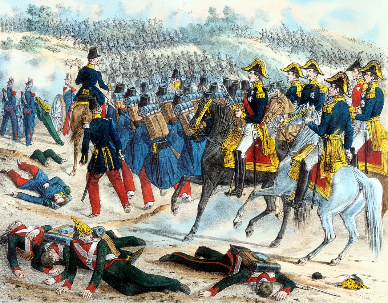Slaget vid Alma, Krimkriget, 20 september 1854 c1860 av Unbekannt