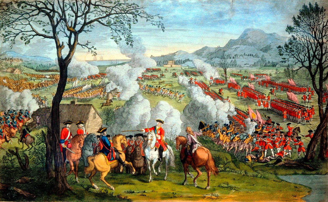 Slaget vid Culloden, 16 april 1746 1700-talet av Unbekannt