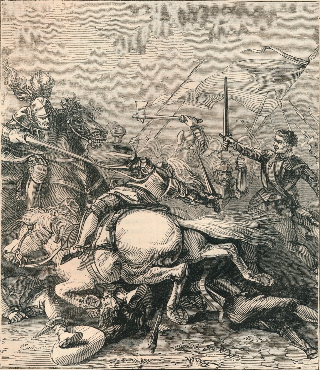 Slaget vid Flodden, 1513, c1910 av Unbekannt