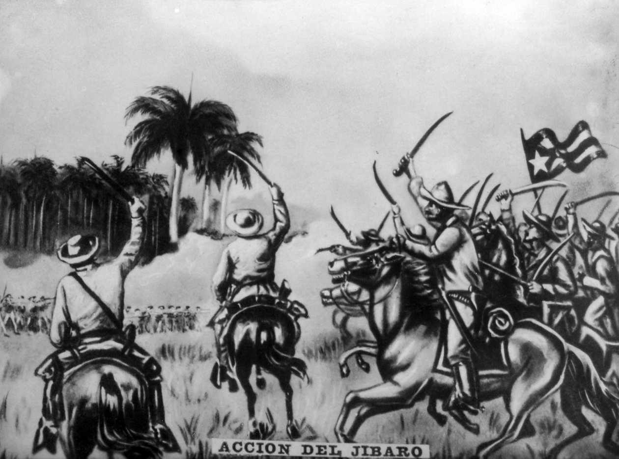 Slaget vid Jibaro, 1876, 1920-talet av Unbekannt