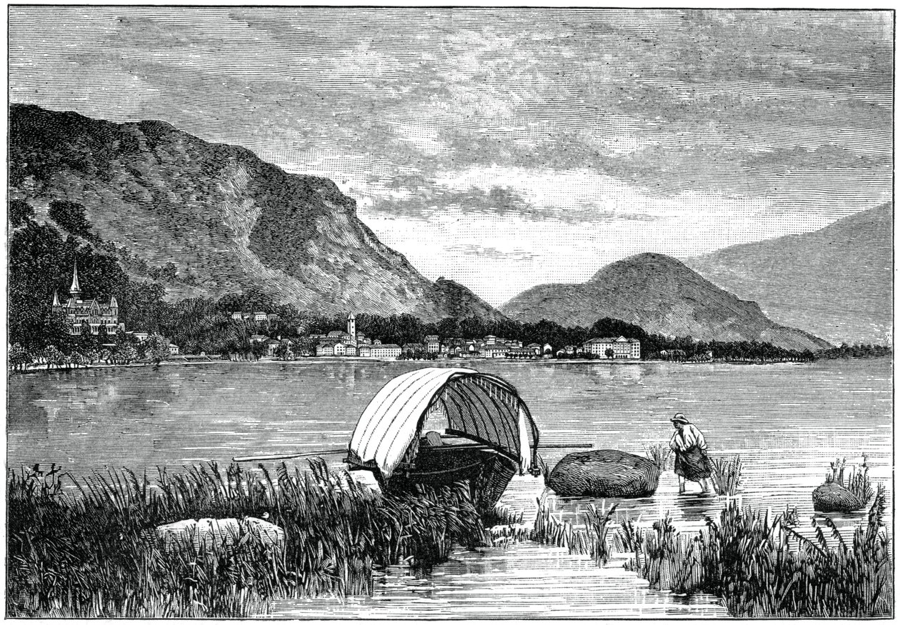 Baveno, vid Lago Maggiore, norra Italien, 1900 av Unbekannt
