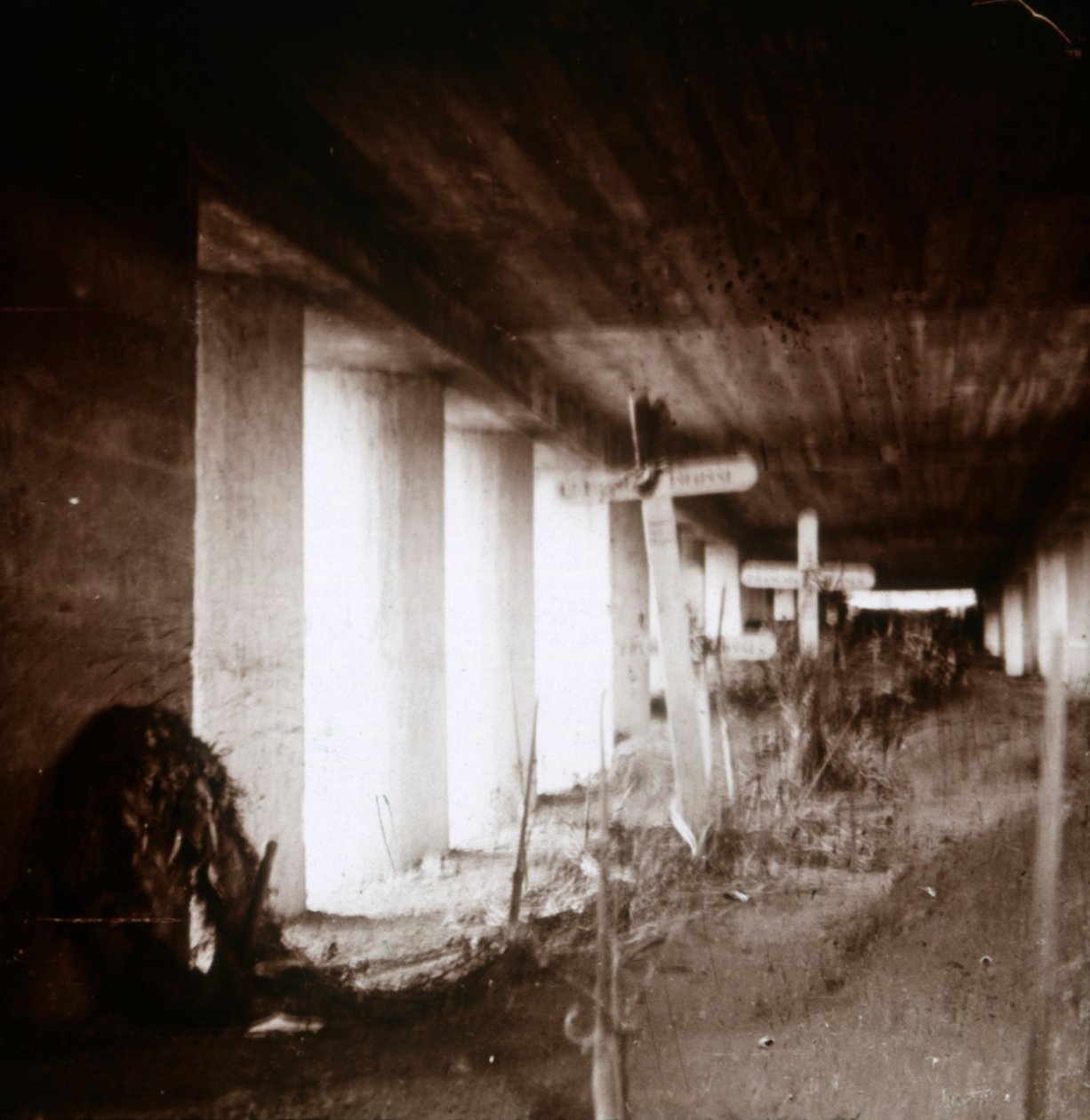Bajonettgraven, Verdun, norra Frankrike, c1916-c1918. av Unbekannt