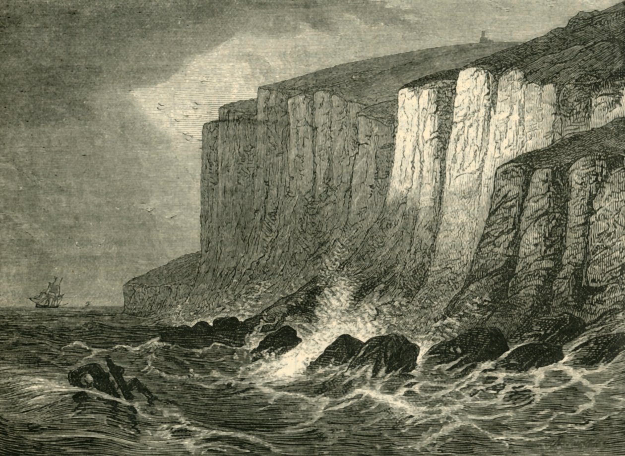 Beachy Head, 1890. av Unbekannt