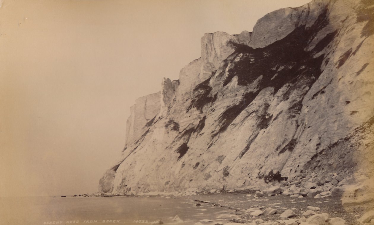 Beachy Head från Beach, 1929. av Unbekannt