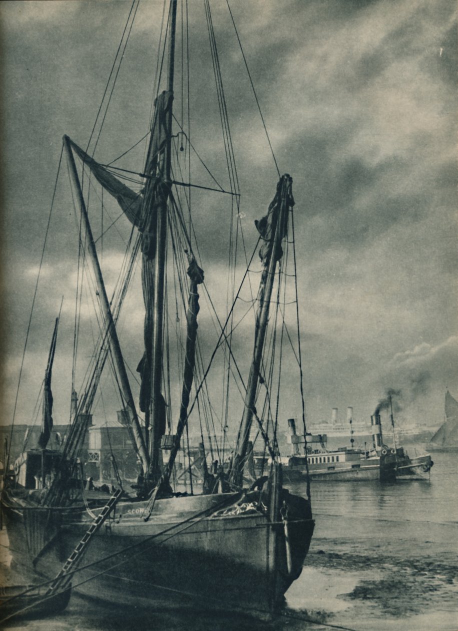 Nedanför broarna, 1936 av Unbekannt