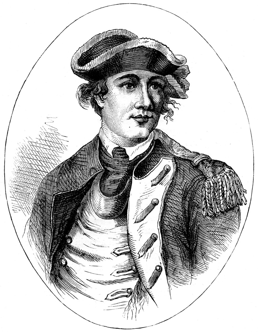 Benedict Arnold, general från det amerikanska revolutionskriget, c1880 av Unbekannt