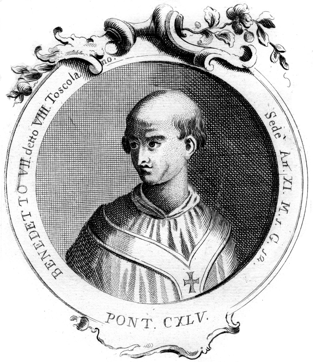 Benedikt VII, påven i den katolska kyrkan av Unbekannt