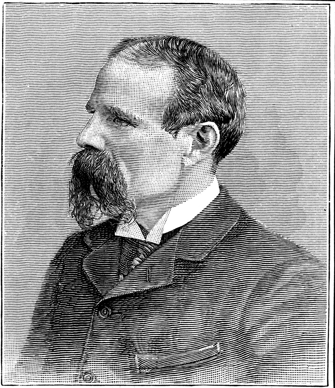 Benjamin Baker 1840-1907, brittisk civilingenjör, c1896 av Unbekannt