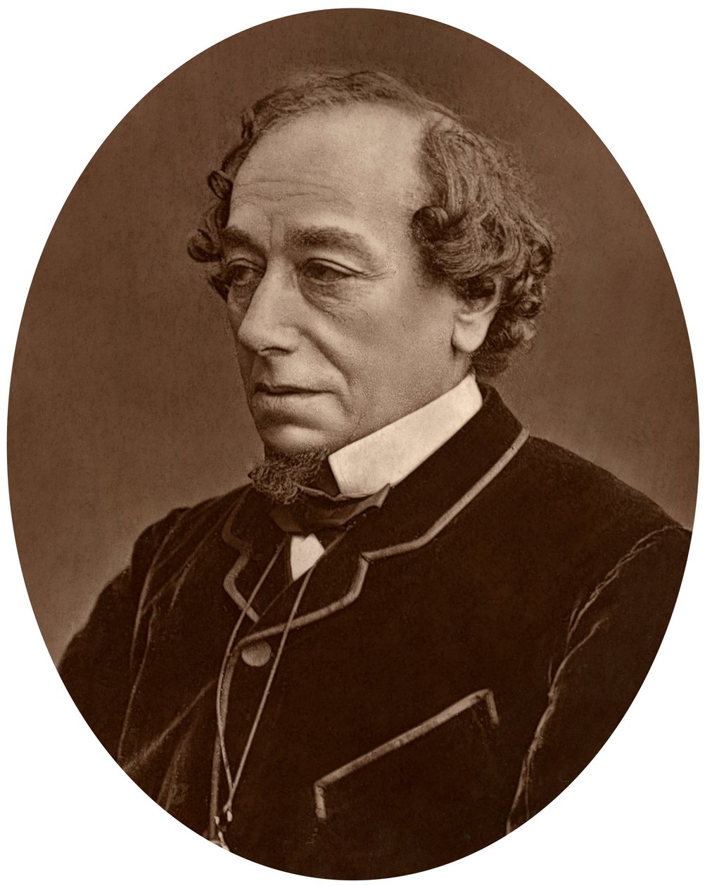 Benjamin Disraeli, Earl of Beaconsfield, premiärminister, 1881 av Unbekannt