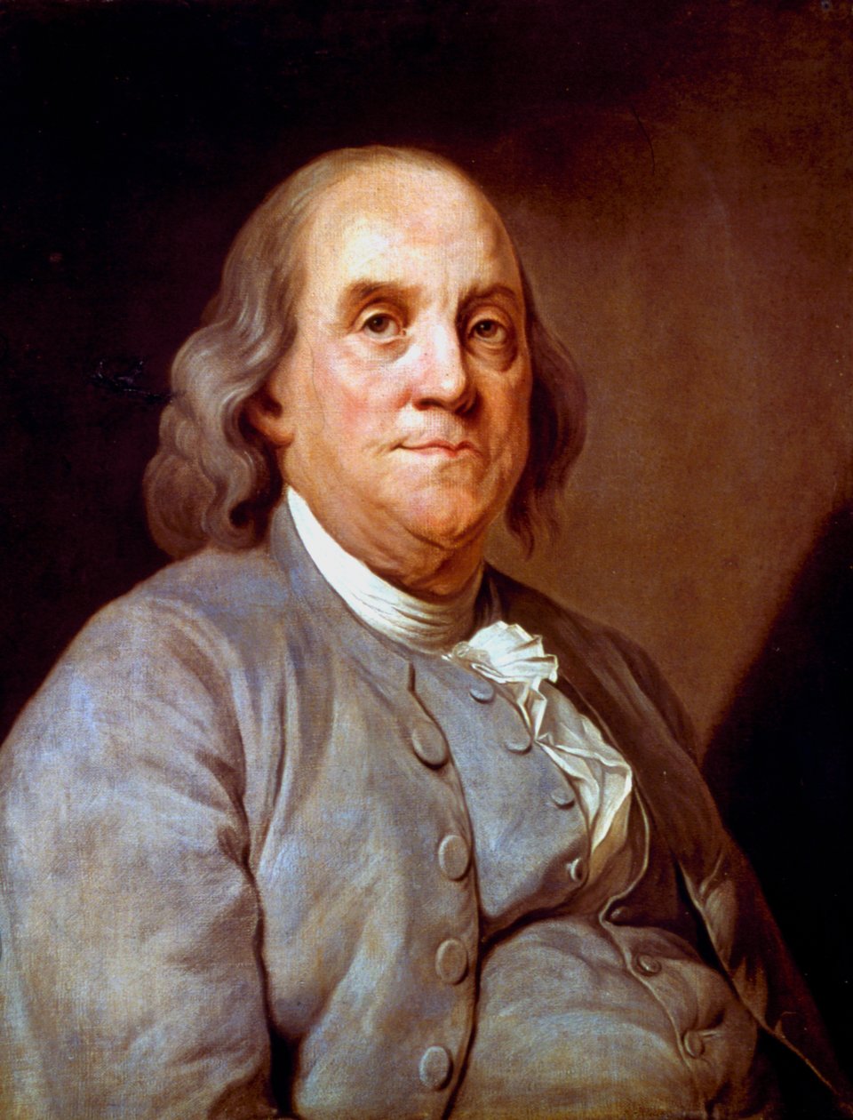 Benjamin Franklin, amerikansk statsman, tryckare och vetenskapsman, 1778 av Unbekannt
