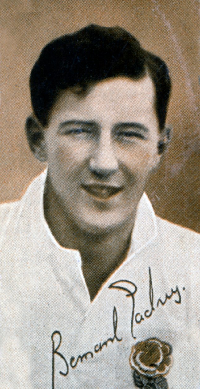 Bernard Gadney 1909-2000, engelsk fotbollsspelare i rugbyunionen, 1935 av Unbekannt