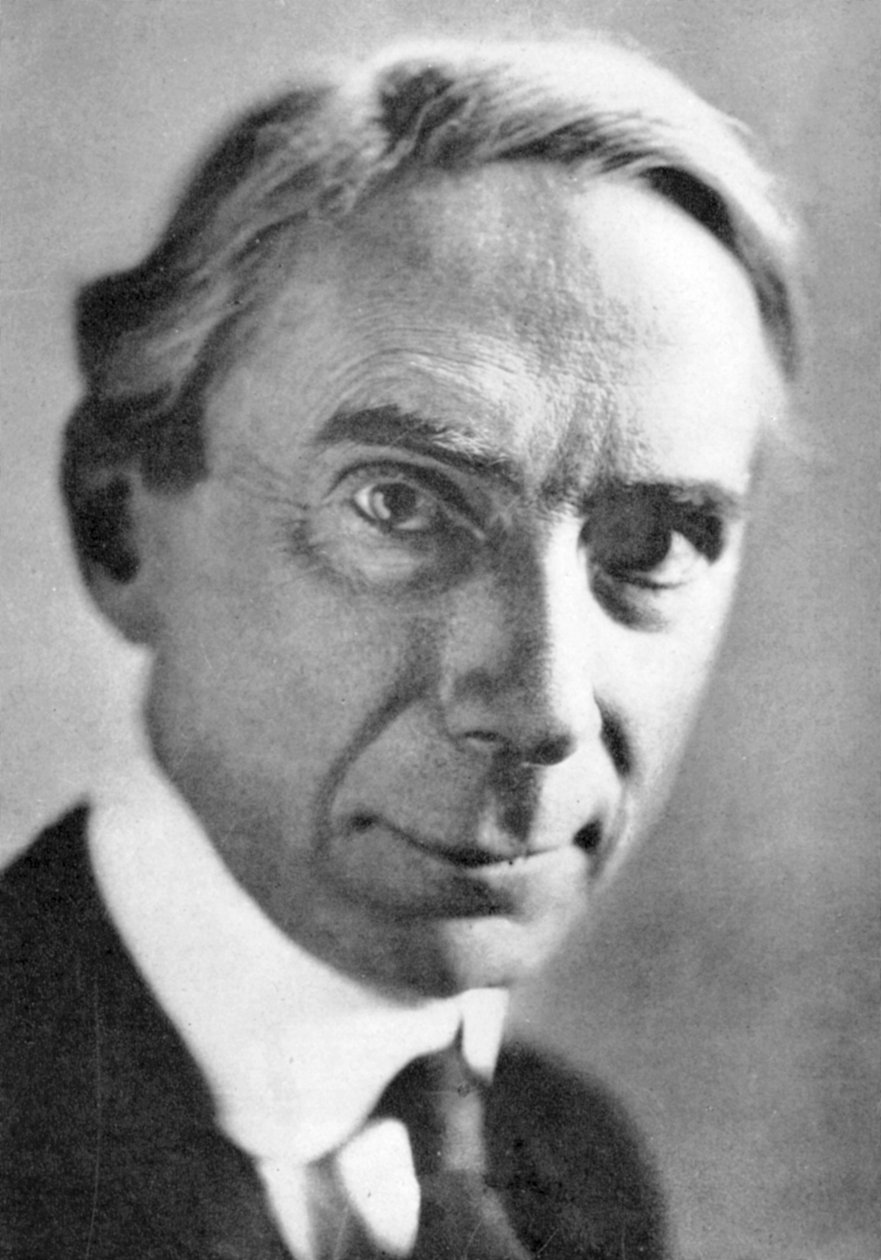 Bertrand Arthur William Russell 1872-1970, brittisk filosof och matematiker av Unbekannt