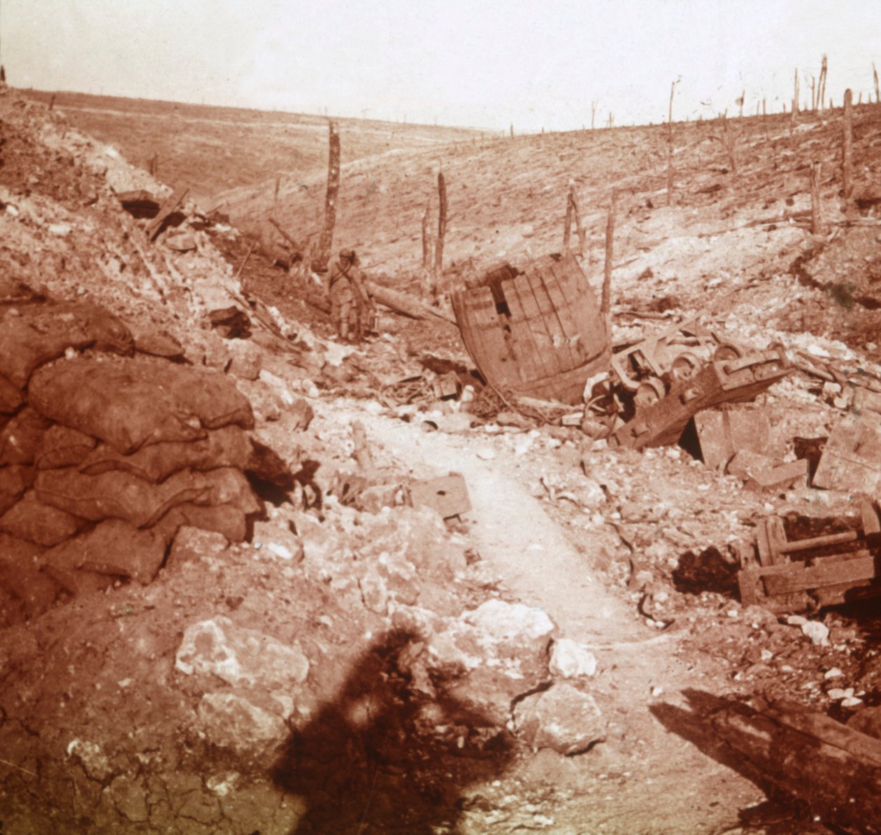 Bezonvaux, Verdun, norra Frankrike, c1914-c1918. av Unbekannt