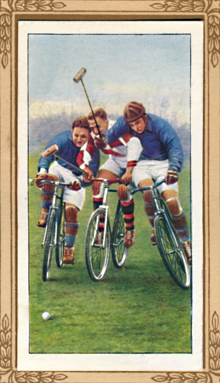 Cykelpolo, 1939 av Unbekannt