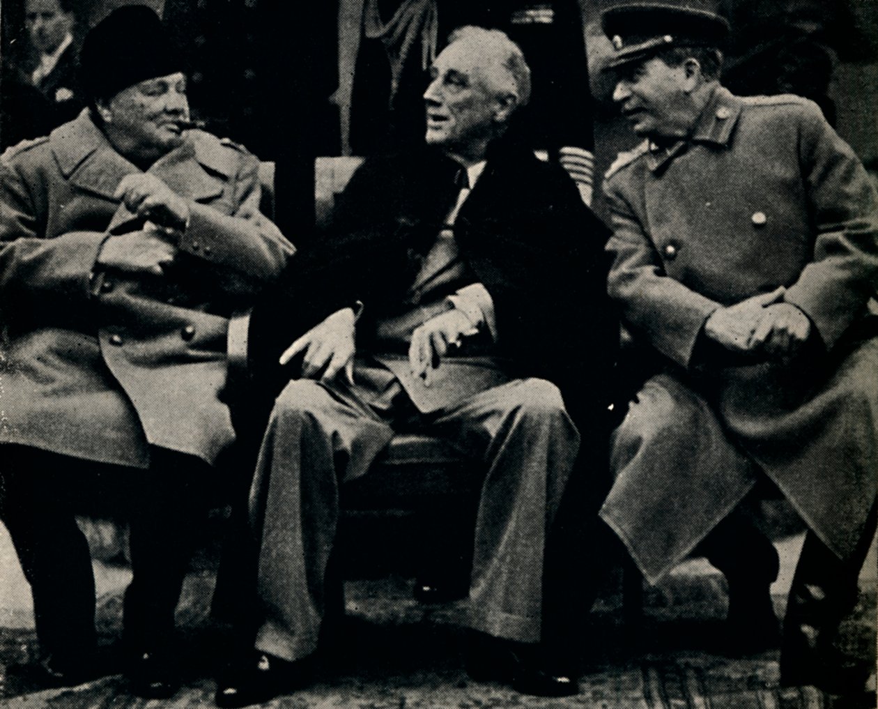 Stora tre-konferensen på Krim, februari 1945. av Unbekannt