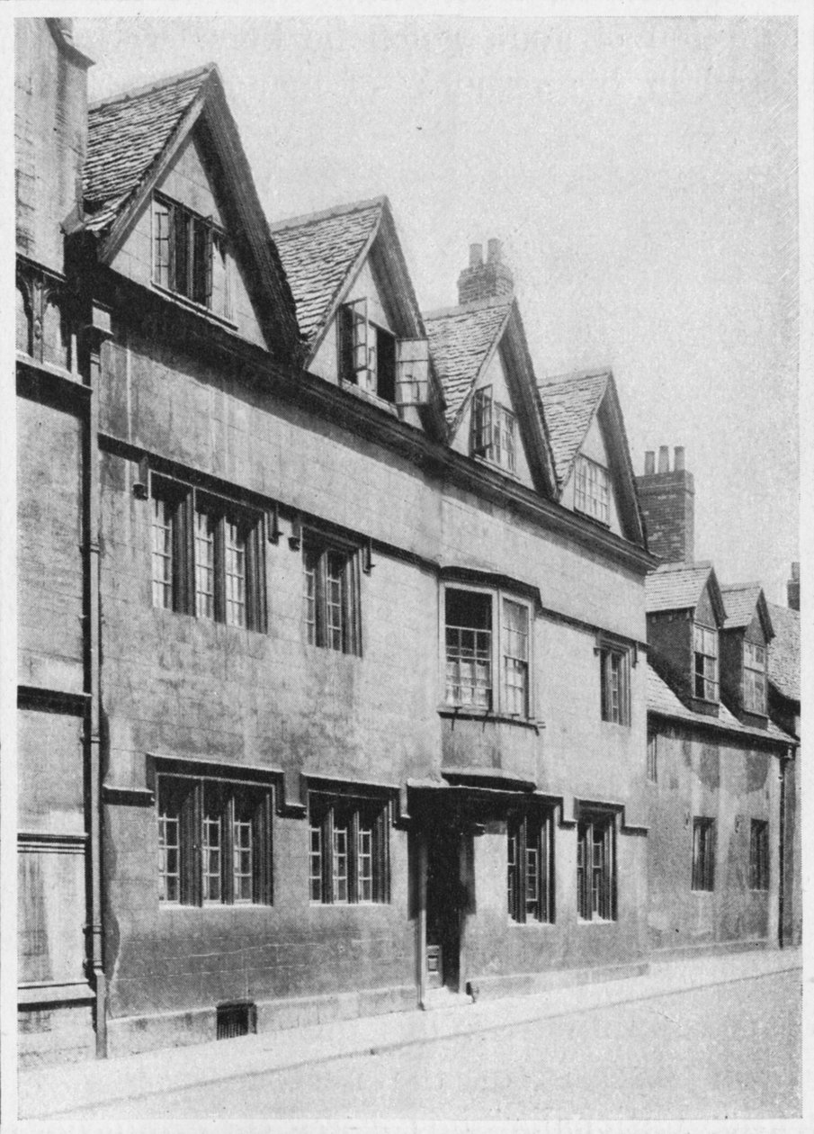 Biham or Beam Hall, Oxford, 1903 av Unbekannt