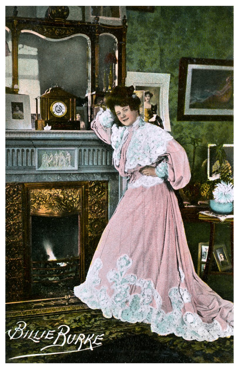 Billie Burke, amerikansk skådespelerska, c1903-1919 av Unbekannt