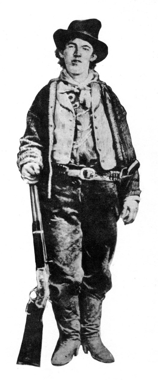 Billy the Kid, amerikansk revolverman och fredlös, c1877-1881 1954 av Unbekannt