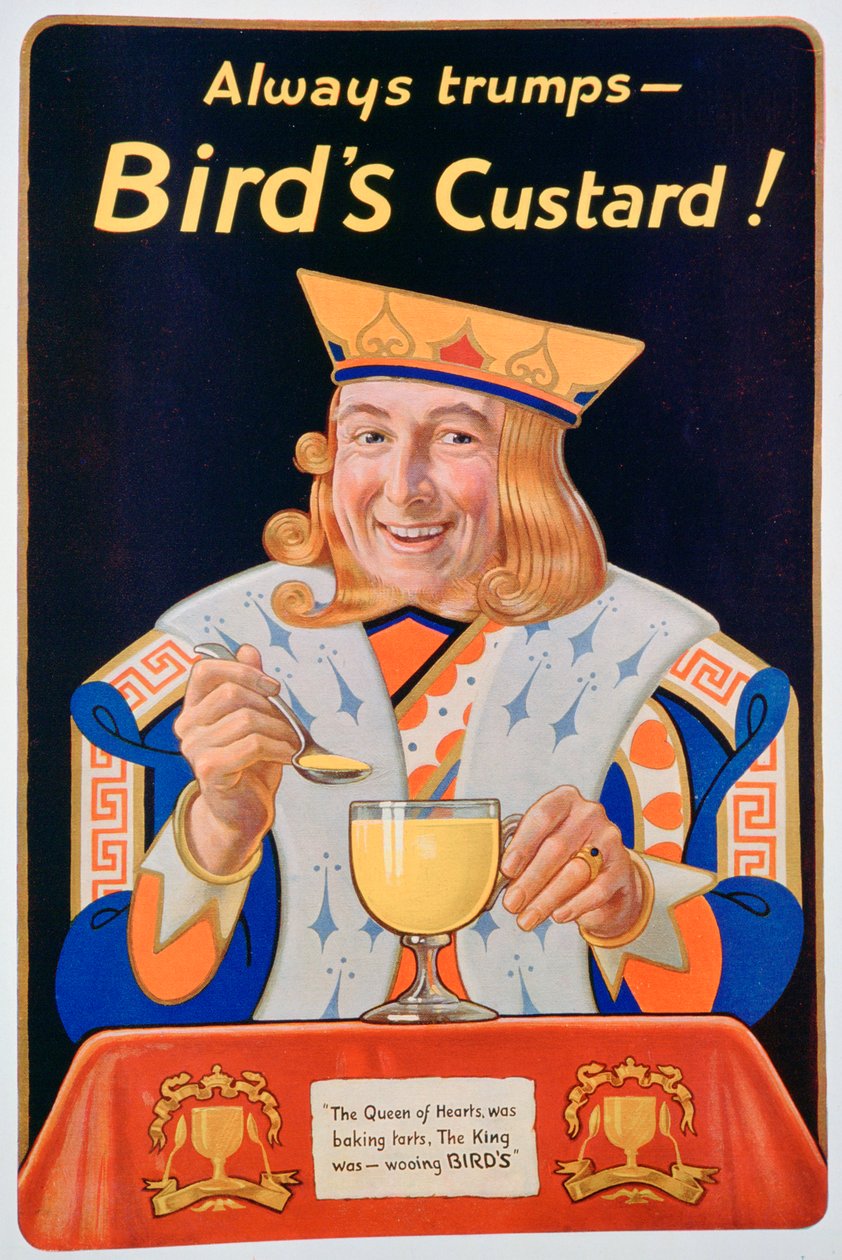 Birds Custard-annons, 1927 av Unbekannt