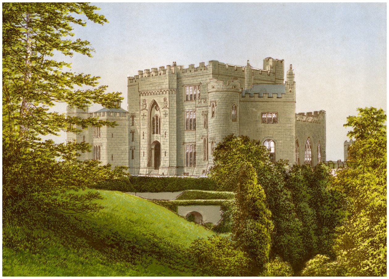 Birr Castle, greve Offaly, Irland, hem för Earl of Rosse, c1880 av Unbekannt