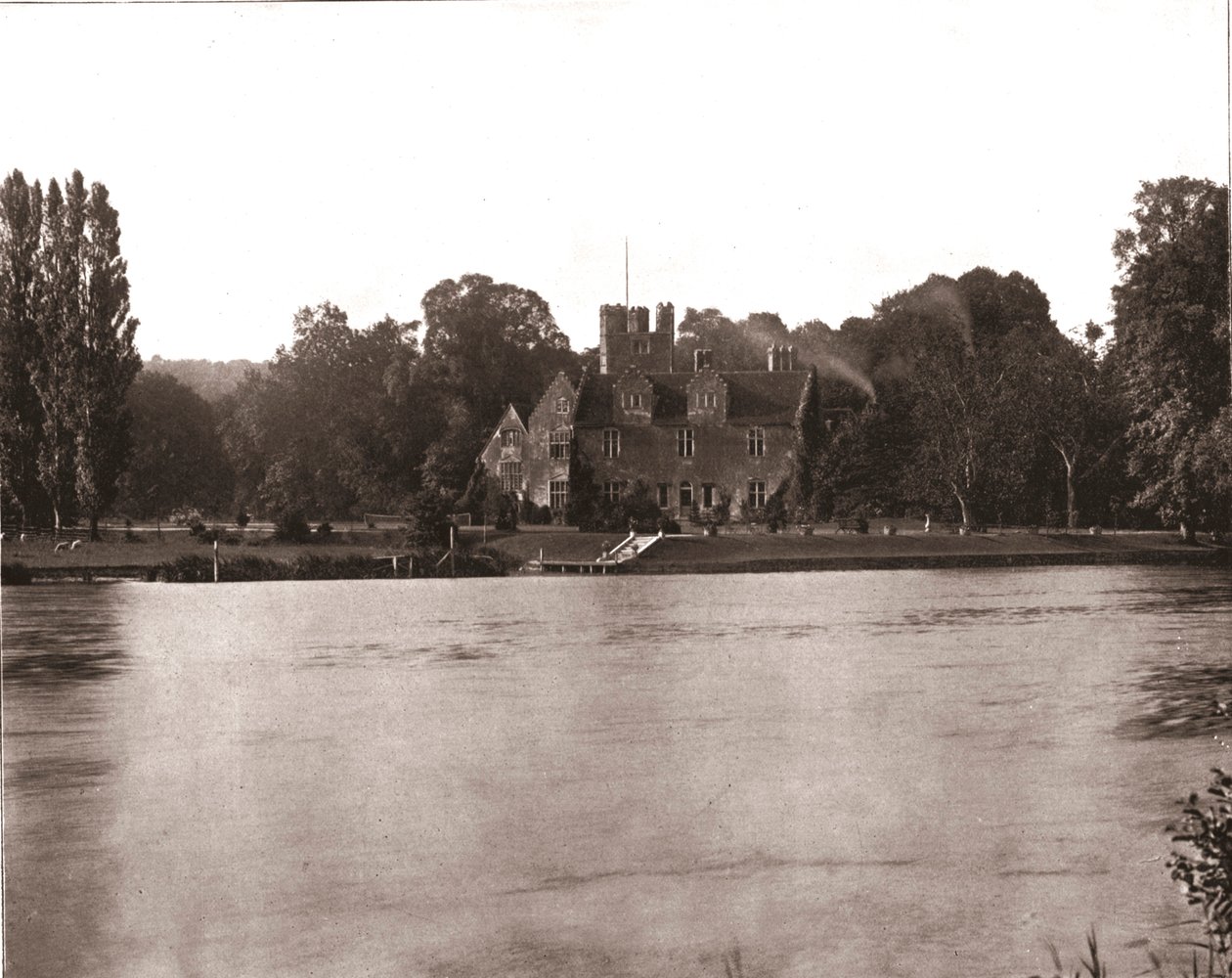 Bisham Abbey, ovanför Marlow, Berkshire, 1894. av Unbekannt
