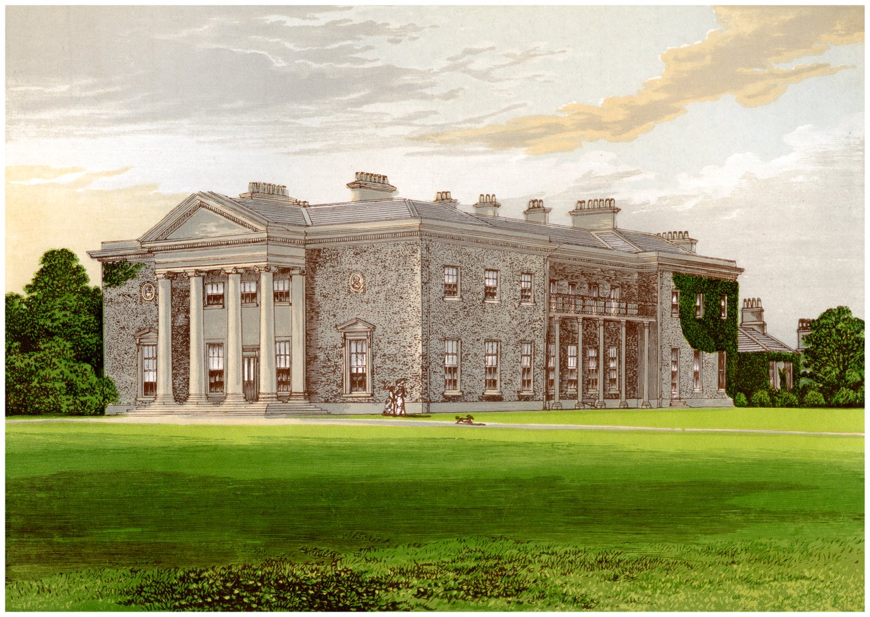 Bishopscourt, County Kildare, Irland, hem för Earl of Clonmel, c1880 av Unbekannt