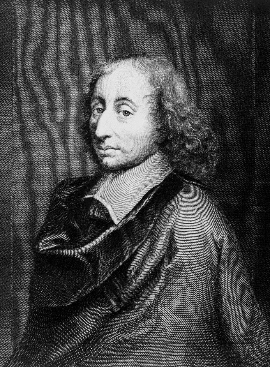 Blaise Pascal, fransk matematiker, fysiker och filosof, ca 1650 av Unbekannt