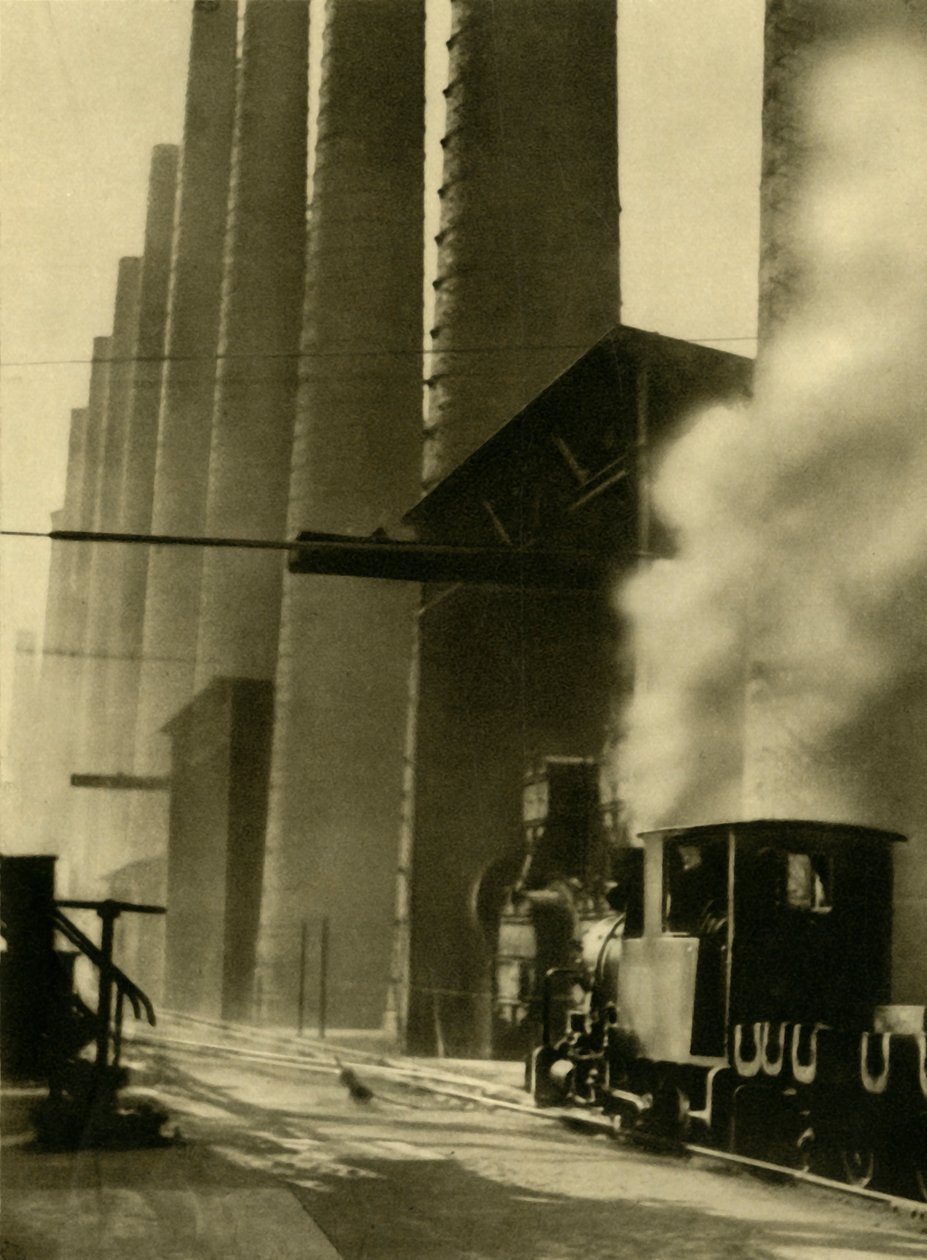 Masugnar, Donawitz, Österrike, c1935. av Unbekannt