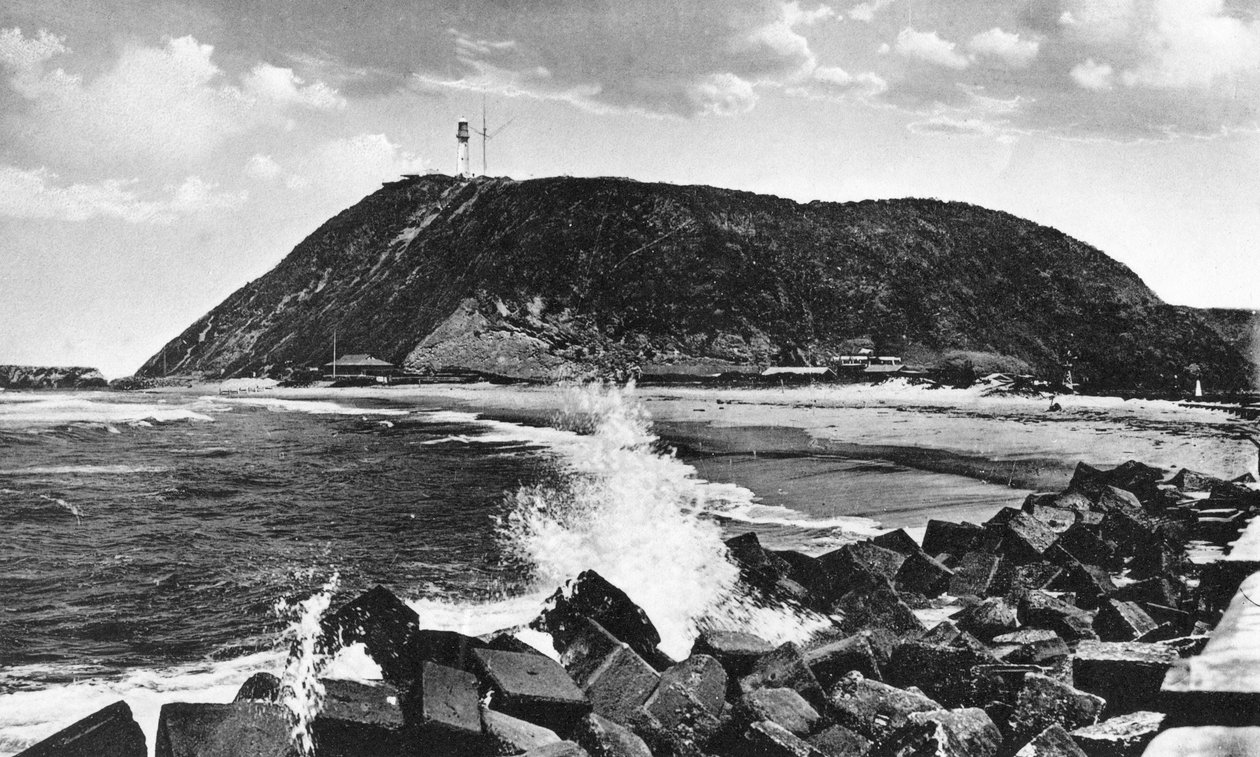 Bluff och fyr, Durban, Sydafrika av Unbekannt