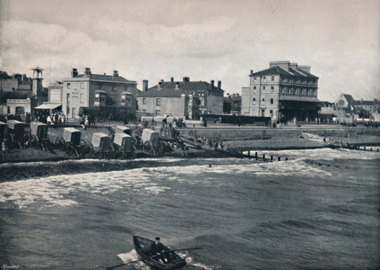 Bognor - Esplanaden, 1895 av Unbekannt