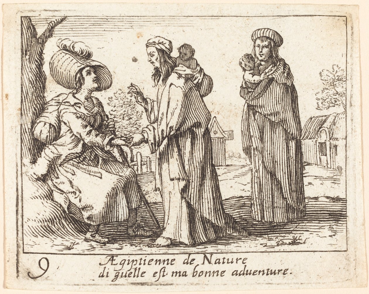 Bohemer, 1600-talet. av Unbekannt