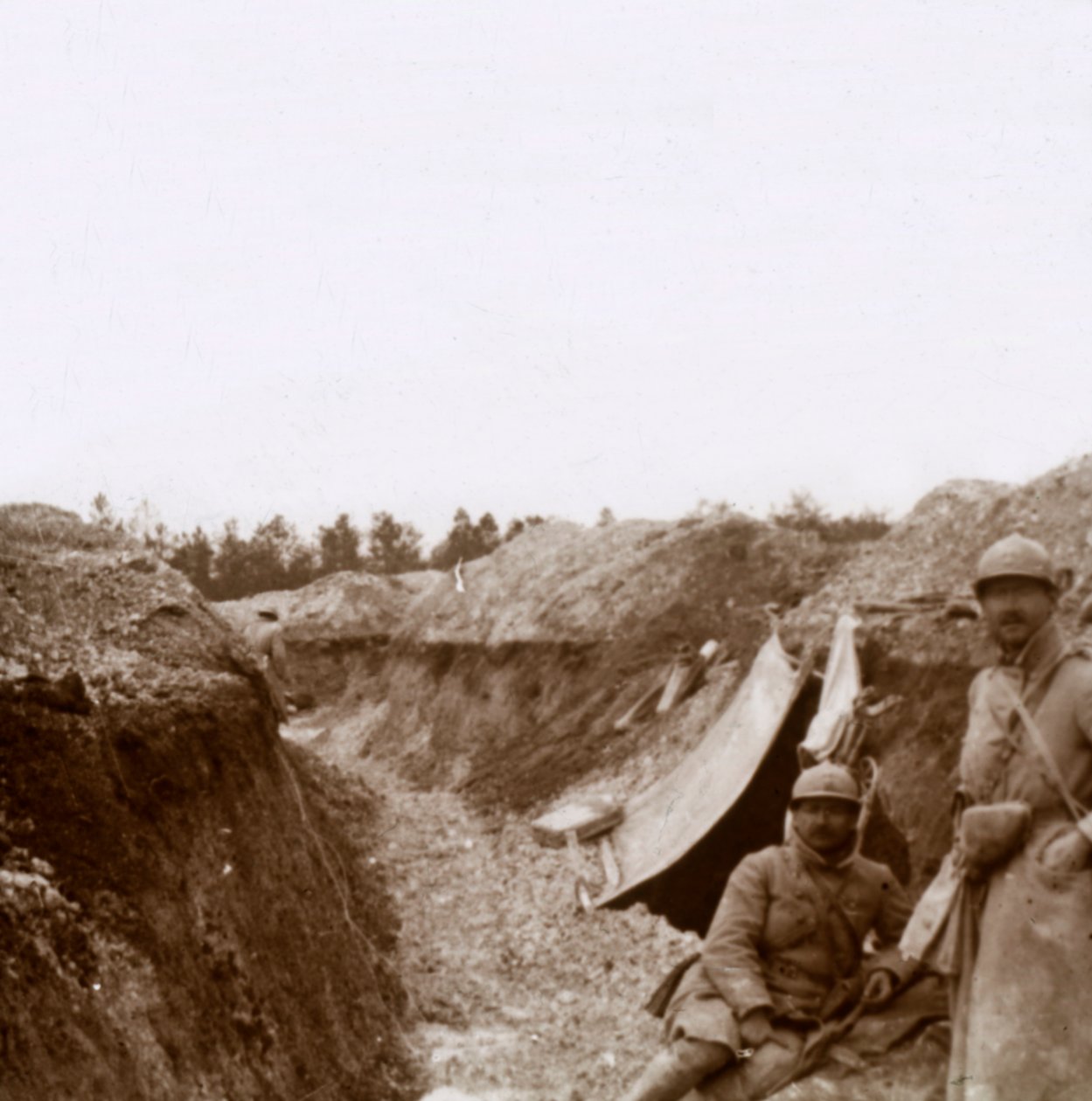Bois de la Grille, norra Frankrike, c1914-c1918 av Unbekannt