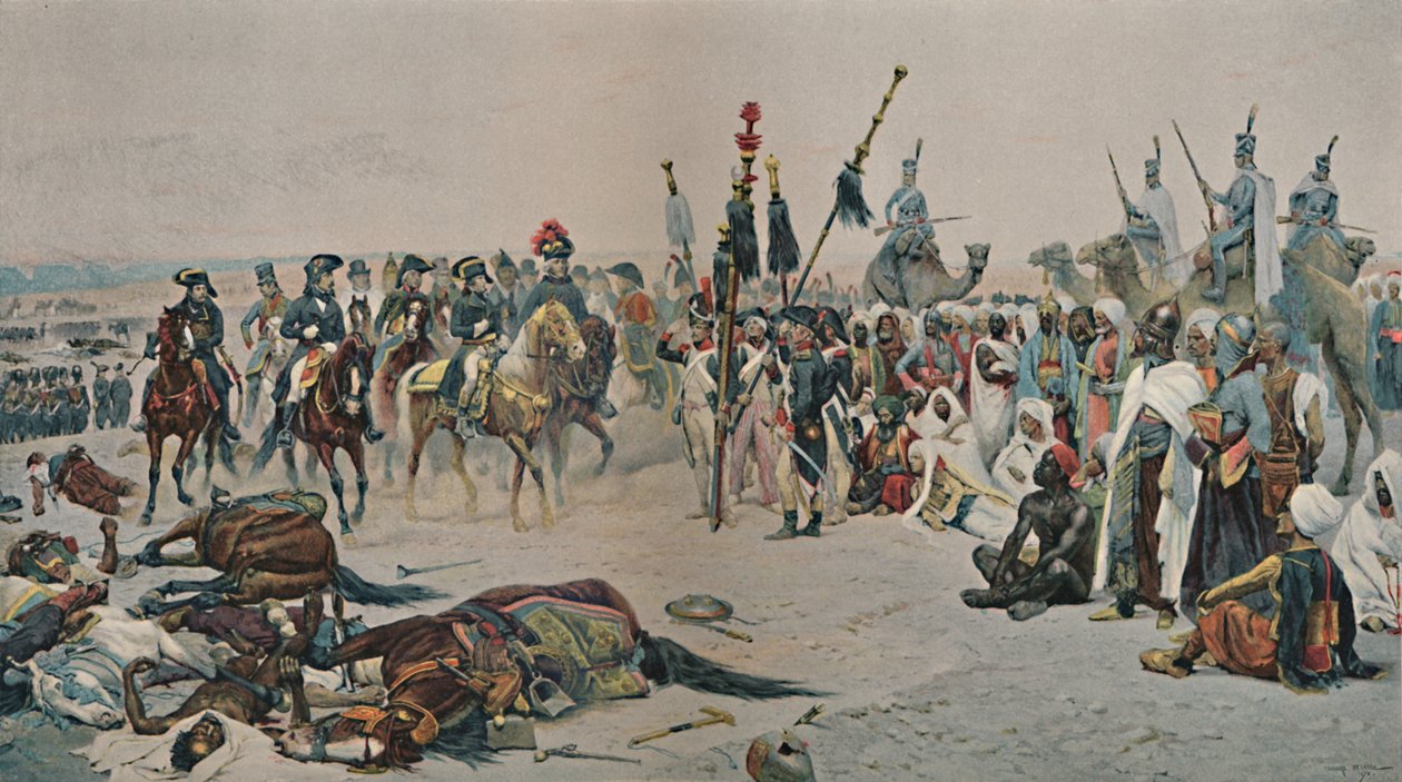 Bonaparte i Egypten, 1798-1801, 1896 av Unbekannt
