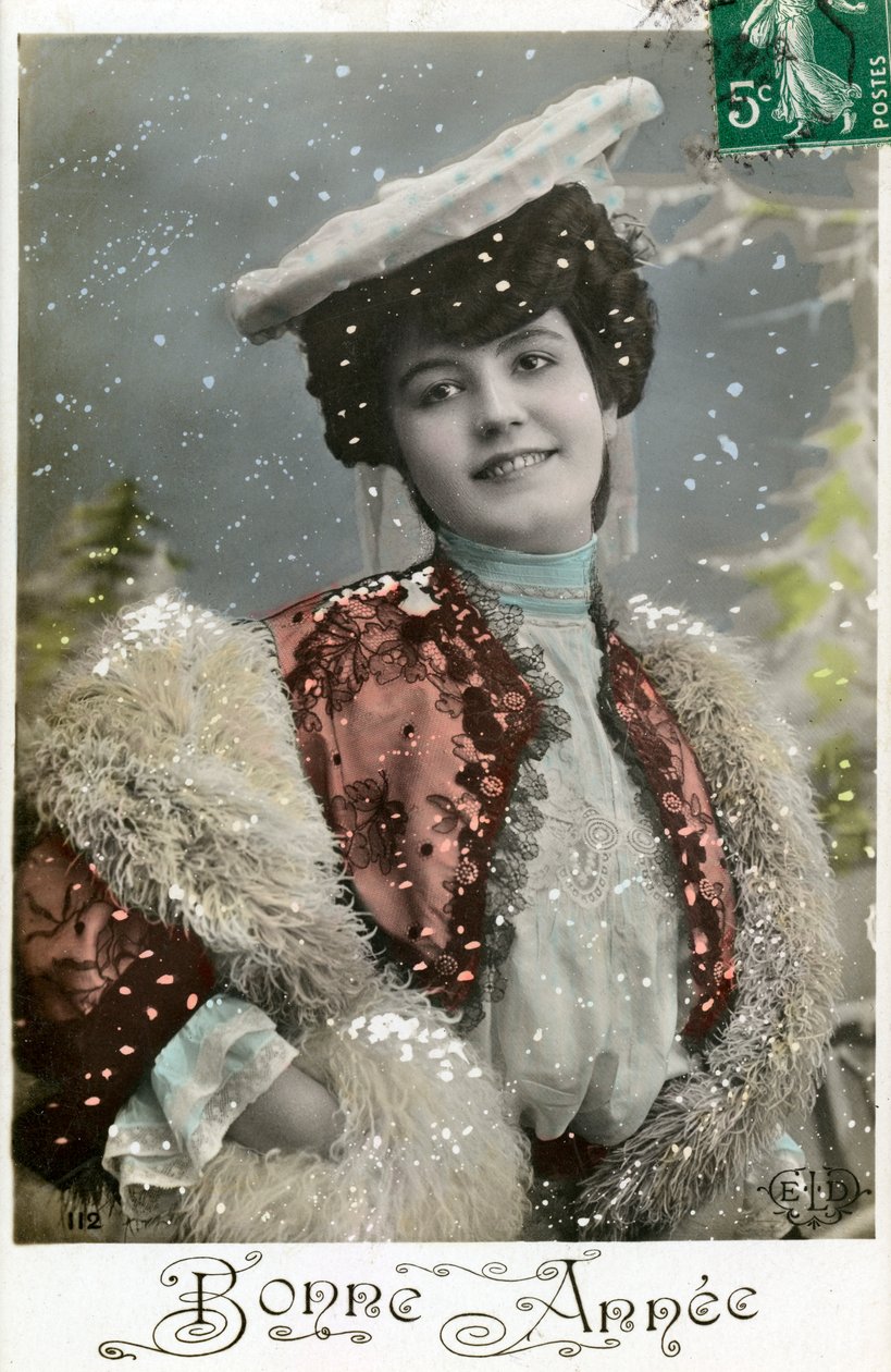 Bonne Annee Gott Nytt År, c1900-talet av Unbekannt