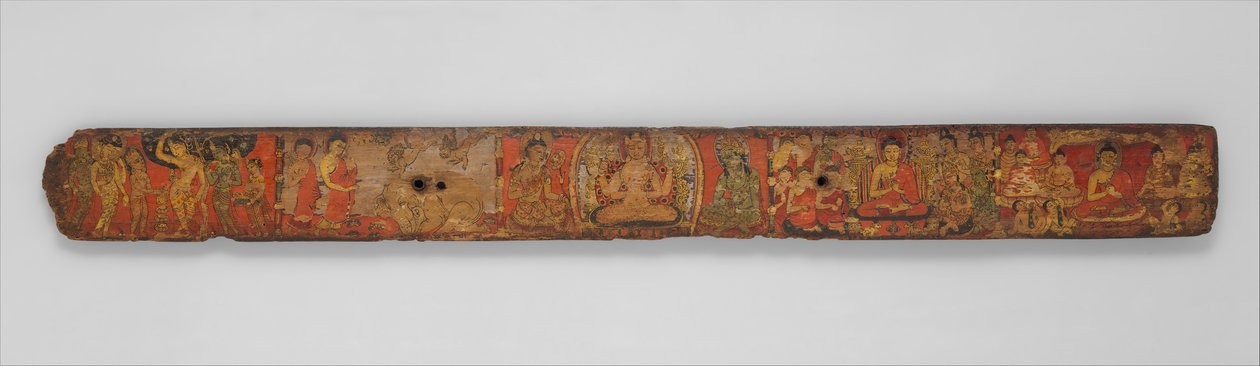 Bokomslag från ett manuskript av Ashtasahasrika Prajnaparamita Sutra, 10-11-talet. av Unbekannt