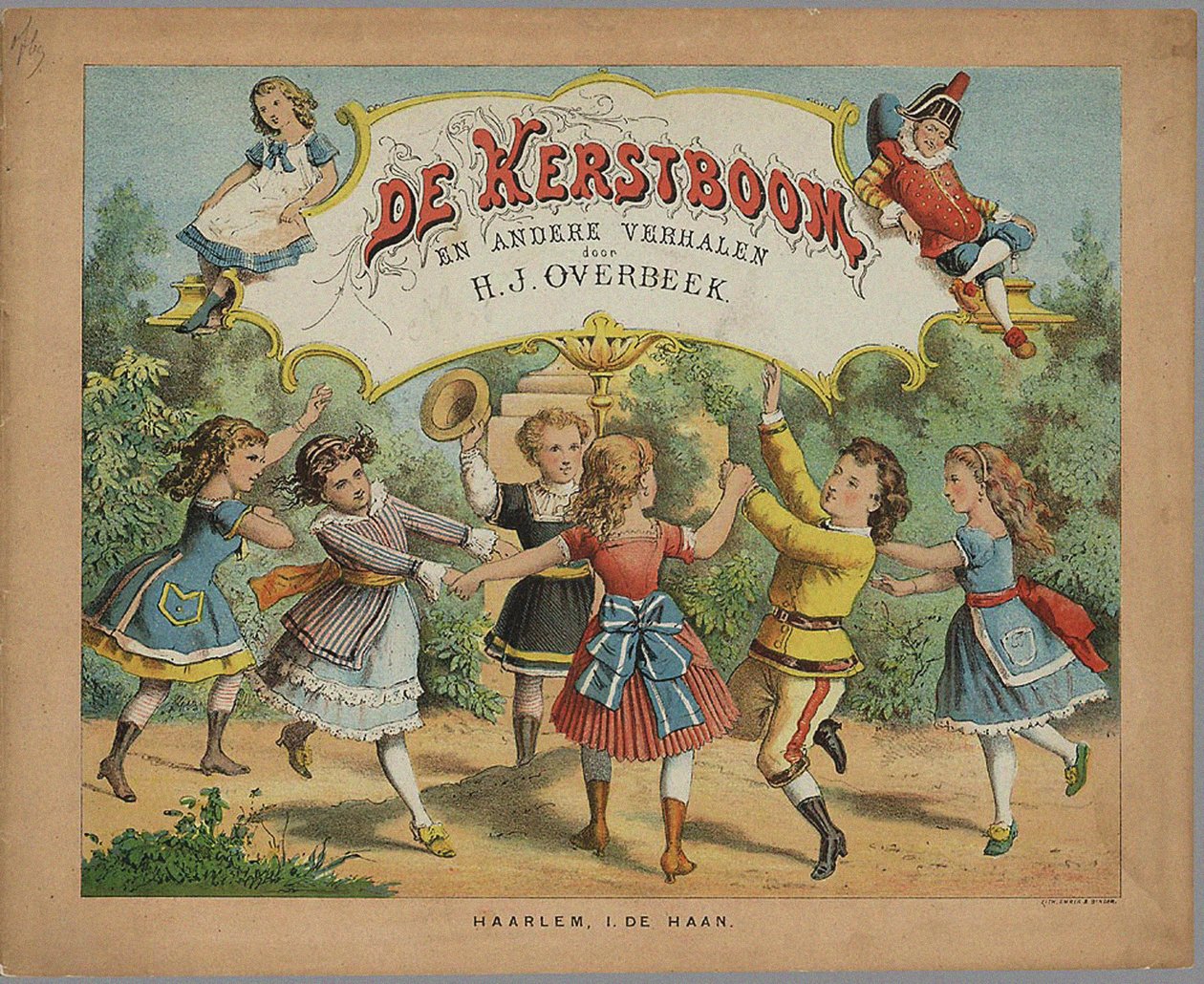 Bokomslag Julgranen, 1877 av Unbekannt