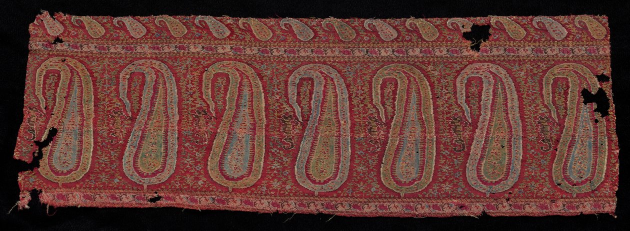 Border of a Shawl, 1800-tal. av Unbekannt