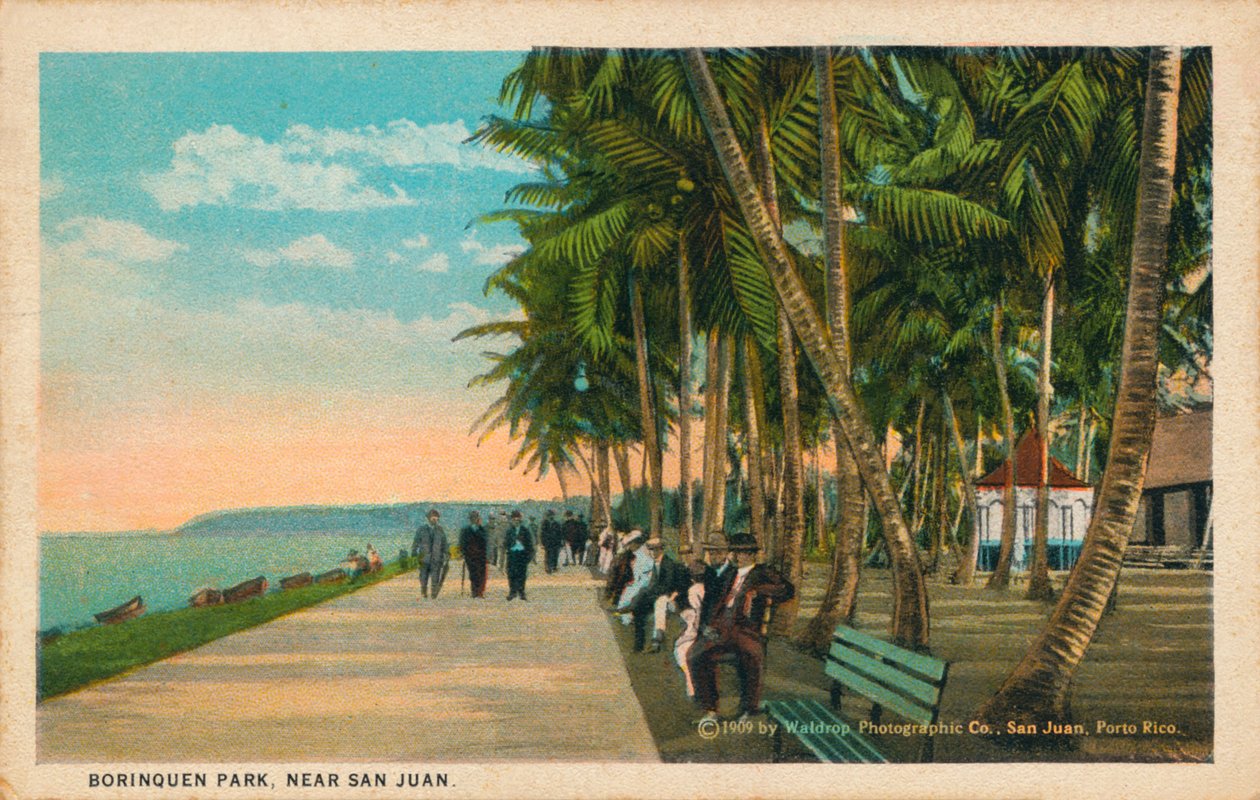 Borinquen Park, nära San Juan, 1909 av Unbekannt